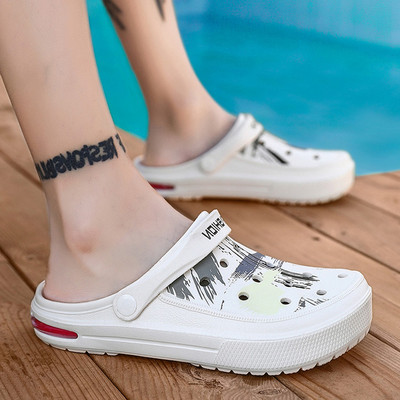 Vīriešu gumijas kroksi ikdienai un pludmalei