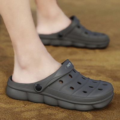 Vīriešu gumijas kroksi ikdienai un pludmalei