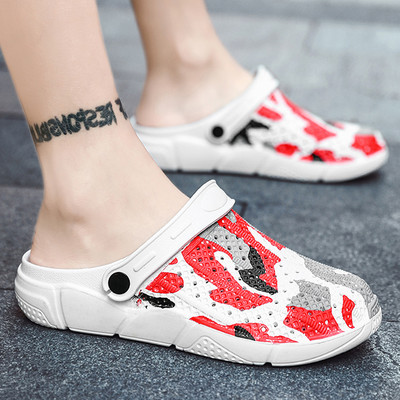 Vīriešu gumijas kroksi ikdienai un pludmalei