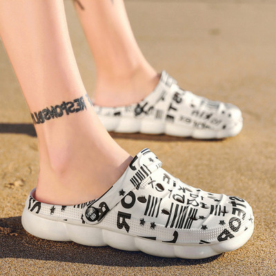 Vīriešu gumijas kroksi ikdienai un pludmalei