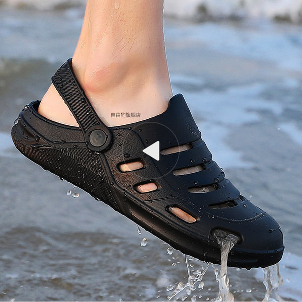 Vīriešu gumijas kroksi ikdienai un pludmalei