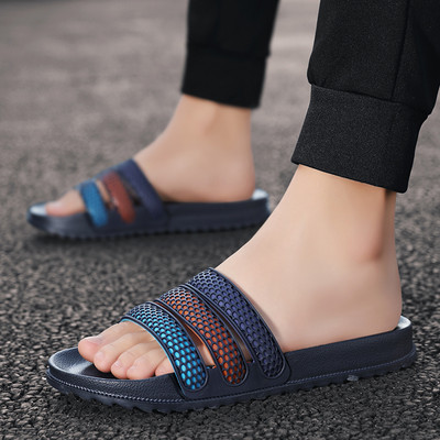 Vasaras vīriešu čības ar neslīdošu zoli