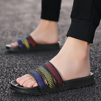 Vasaras vīriešu čības ar neslīdošu zoli