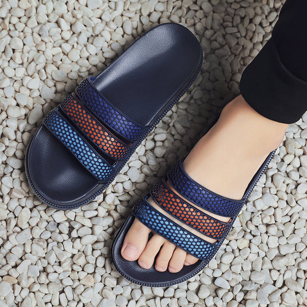 Vasaras vīriešu čības ar neslīdošu zoli