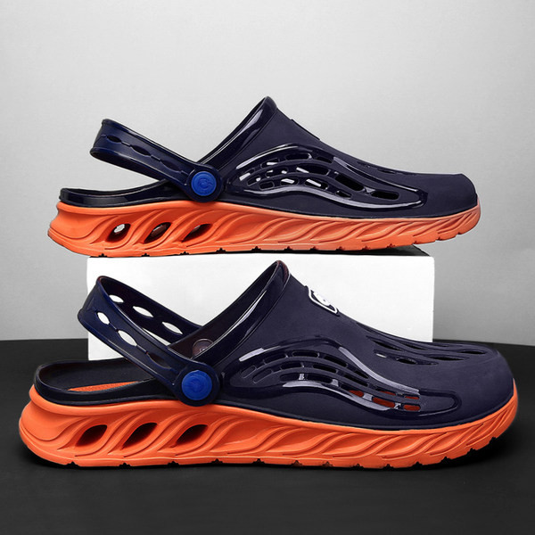 Καουτσούκ crocs με τραχιά σόλα