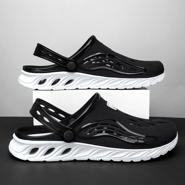 Καουτσούκ crocs με τραχιά σόλα