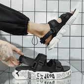 Ανδρικά σανδάλια casual με υφασμάτινα λουράκια