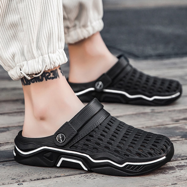 Καλοκαιρινές λαστιχένιες παντόφλες τύπου crocs