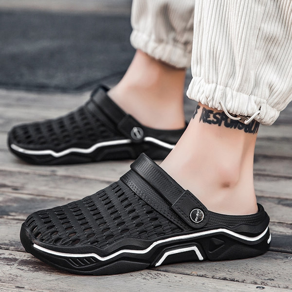 Καλοκαιρινές λαστιχένιες παντόφλες τύπου crocs