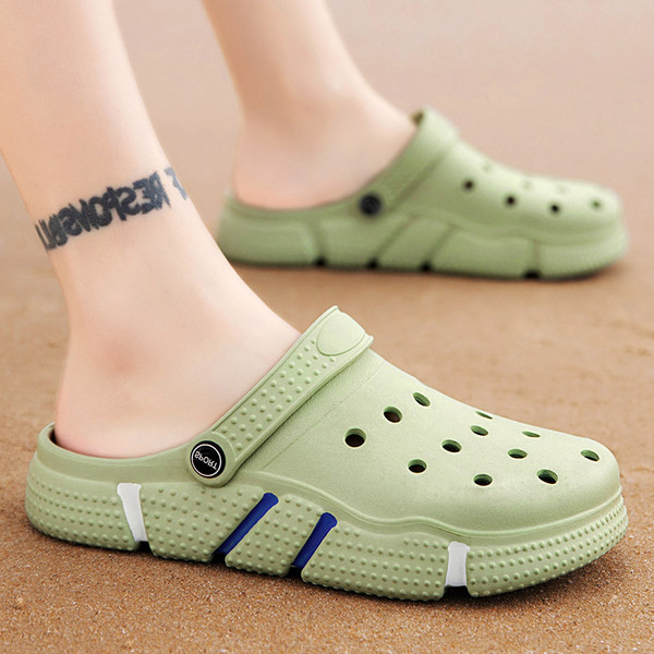 Vasaras čības ar raupju kroksa zoli