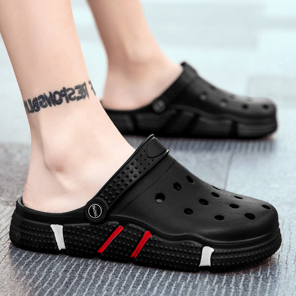 Vasaras čības ar raupju kroksa zoli