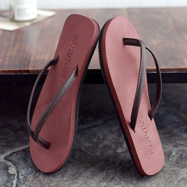 Περιστασιακά σαγιονάρες ανάμεσα στα δάχτυλα με επίπεδη σόλα για άνδρες