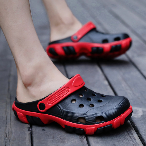 Vasaras gumijas čības ar raupju krokusa zoli