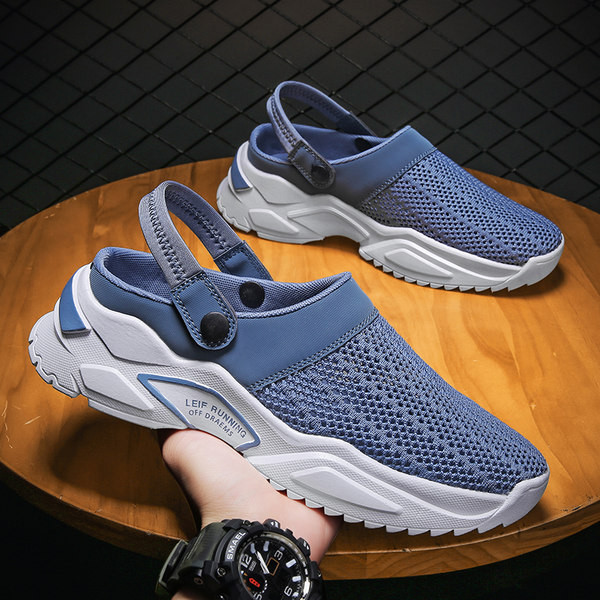 Vīriešu kroki no tekstila ar plakanu zoli