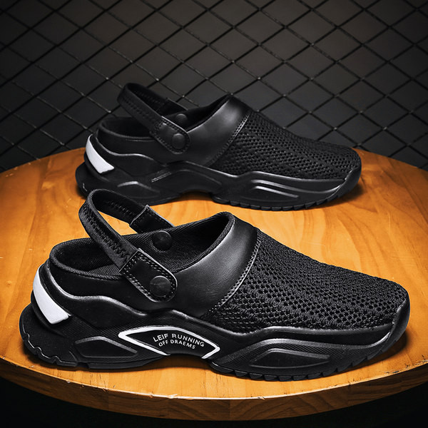 Vīriešu kroki no tekstila ar plakanu zoli