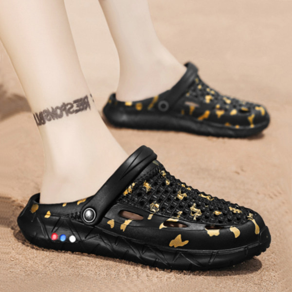 Vīriešu gumijas čības - vairāki modeļi