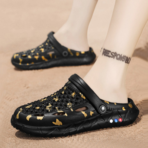 Vīriešu gumijas čības - vairāki modeļi