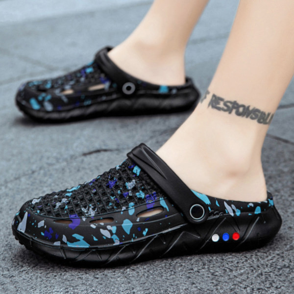 Vīriešu gumijas čības - vairāki modeļi