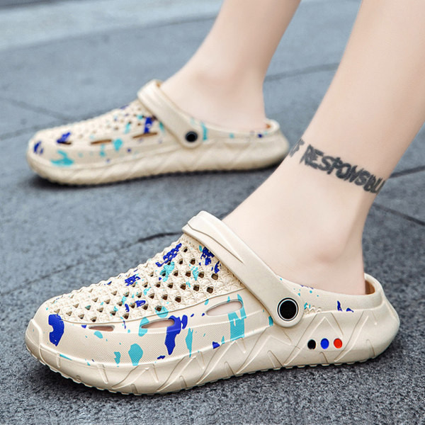 Vīriešu gumijas čības - vairāki modeļi