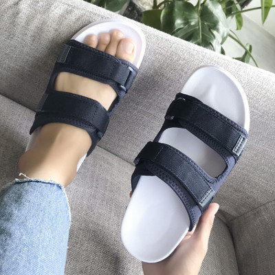 Férfi textil papucs tépőzárral