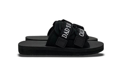 Nyári férfi papucs tépőzáras felirattal