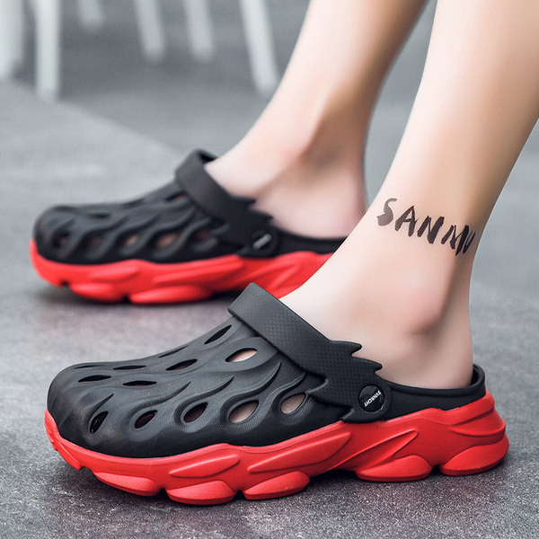 Férfi gumikrokk durva talppal