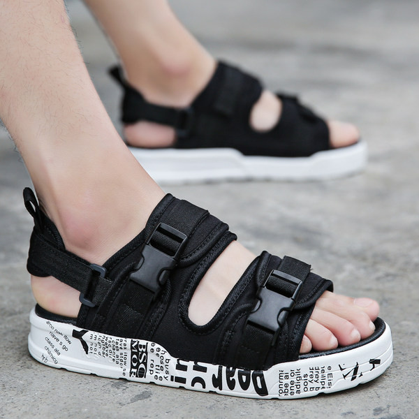 Ανδρικά σανδάλια casual με πλαστικά κουμπώματα