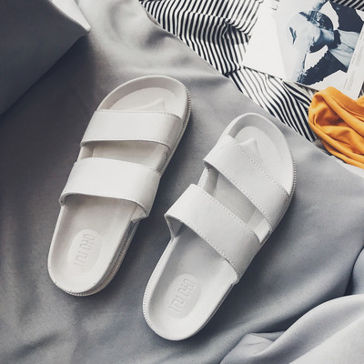 Ανδρικές οικολογικές δερμάτινες παντόφλες κατάλληλες για καθημερινή χρήση