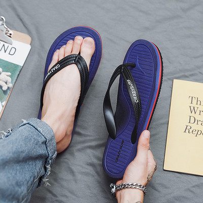 Καλοκαιρινές ανδρικές σαγιονάρες με επίπεδη σόλα 