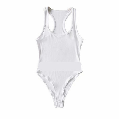 Női sporttest ovális nyakkivágással