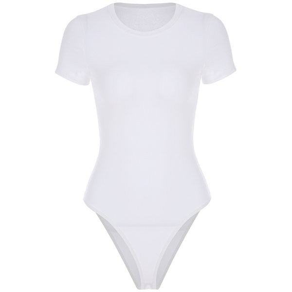 Naiste polo tüüpi body lühikeste varrukatega tavaline mudel