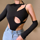 Naiste stiilne pikkade varrukatega body