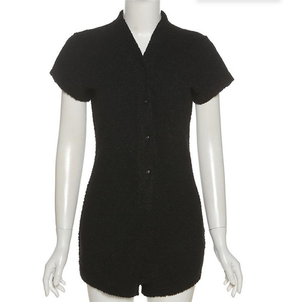 Igapäevane lühike nööpidega kombinesoon