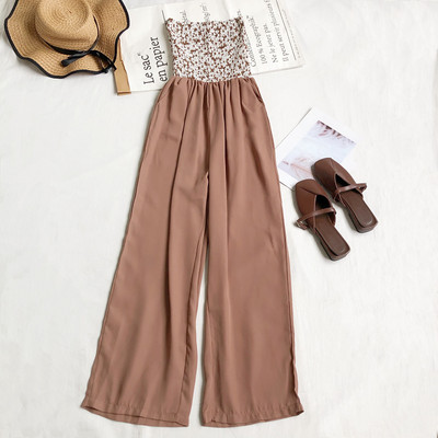 Lillemotiividega moodne pikk kombinesoon