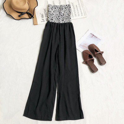 Lillemotiividega moodne pikk kombinesoon