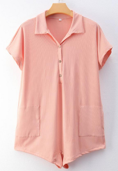 Lai velvetist nööpidega kombinesoon