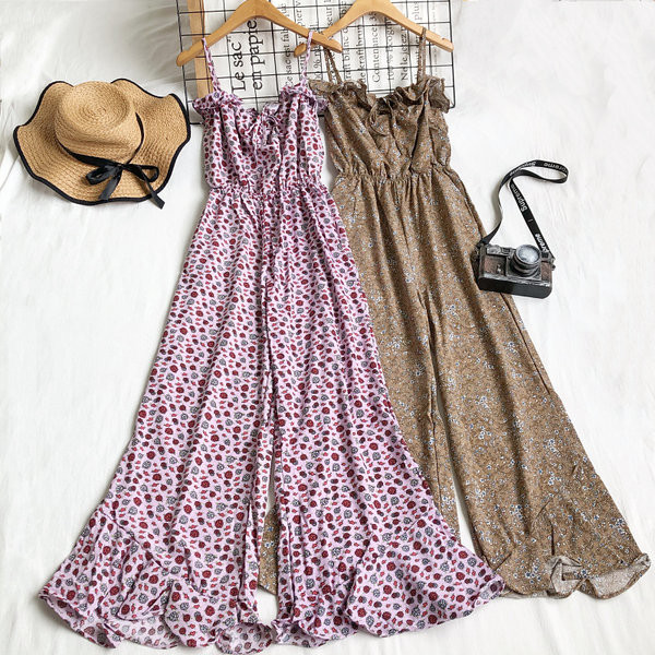 Laiad peenikeste rihmadega kombinesoonid