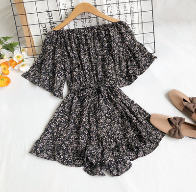 Modern női overall, rövid ujjal