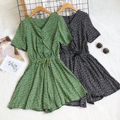 Uus mudel spits-kaelusega ja lipsudega naiste kombinesoonid