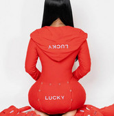 Naiste pikkade nööpidega liibuv kombinesoon