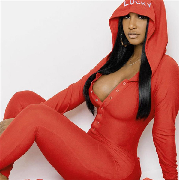 Naiste pikkade nööpidega liibuv kombinesoon