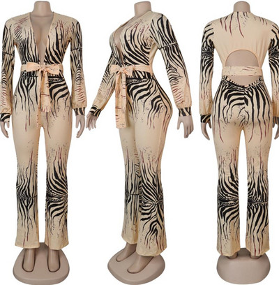 Moodne sügava teravatipulise kaelusega naiste kombinesoon