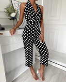 Naiste V-kaelusega kombinesoonid pikkusega 9/10