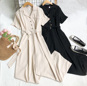 Pikad nööpide ja lühikeste varrukatega naiste kombinesoonid