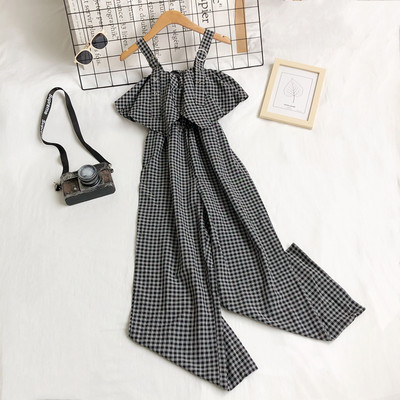 Ruuduline naiste kombinesoon – lai mudel