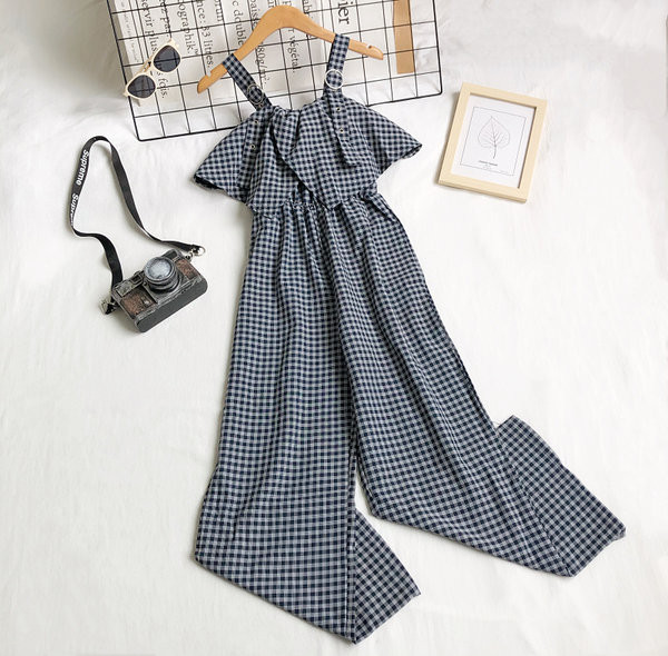 Ruuduline naiste kombinesoon – lai mudel