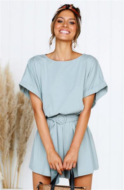 Napi rövid jumpsuit övvel