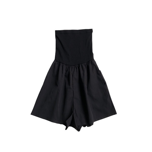 Sieviešu vienkrāsains kombinezons divās krāsās