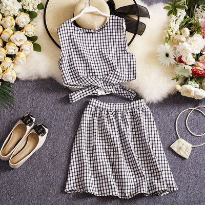 Új modell női felső és szoknya szett