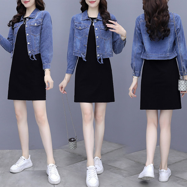 Új modell női ruha- és farmerdzseki szett